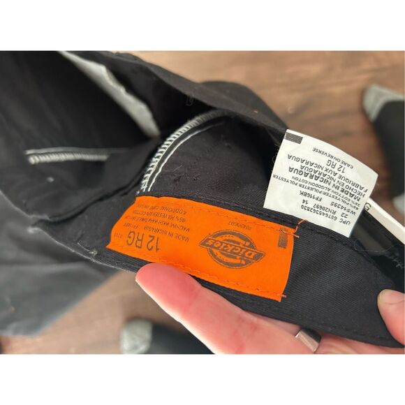 Dickies NWT Black Twill Cell Phone Pant, Relaxed Fit, Sz 12 - Picture 5 of 8